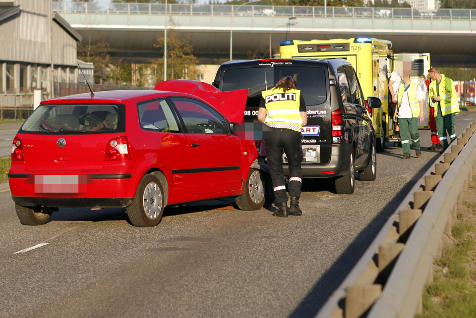 Politiet opplyser senere overfor DRM24 at det er opprettet sak på forholdet, men foreløpig ikke gitt noen reaksjoner overfor parten som forårsaket kollisjonen.