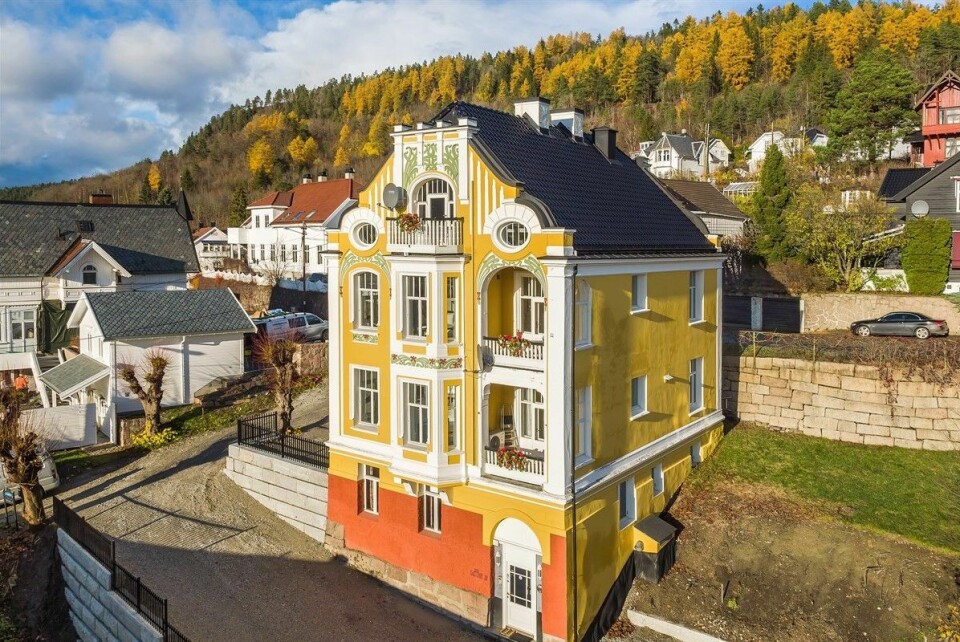 15 MILLIONER: Det er nå prisen etter at huset opprinnelig ble lagt ut til 20 millioner i november.