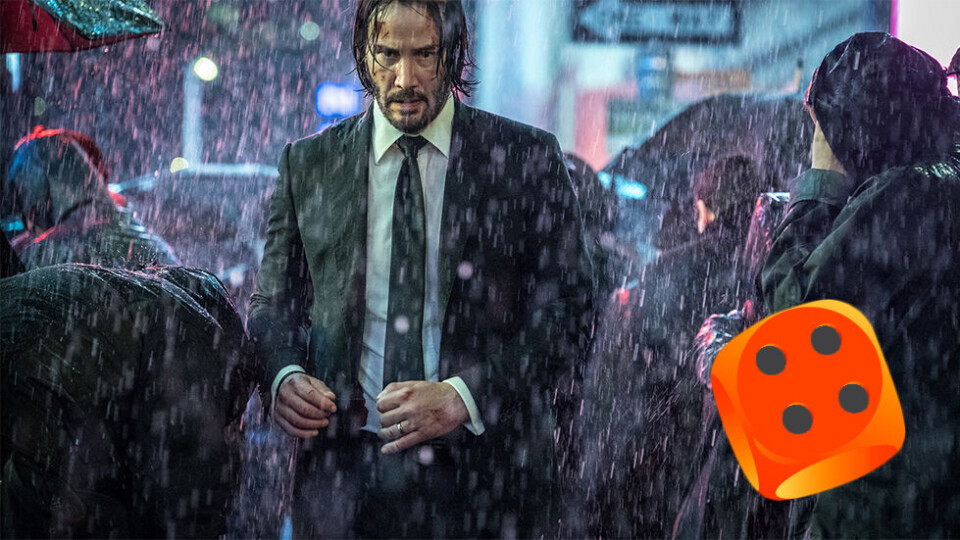 PÅ RØMMEN: Keanu Reeves gjør det han gjør best, slåss og se kul ut