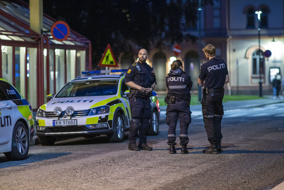 ÅSTEDET: Episoden skjedde her på hjørnet av Park på Gamle Kirkeplass.