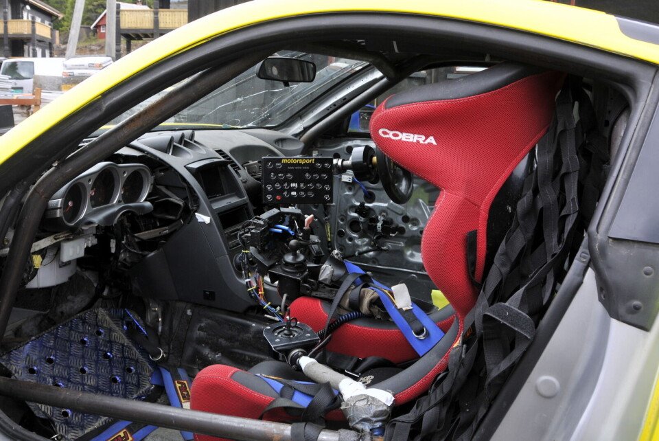 SPESIALBYGD: Bilen til Mats Bjerknes er en spesialbygd Nissan 350Z med 280 hk.