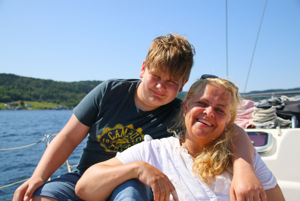 - Det er perlevær og super oppvartning. Alle i Rett Fram er på tilbudssida, konstarerer mamma Frøydis.