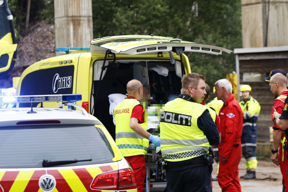 Mistet fingeren etter kran-drama 25 meter over bakken