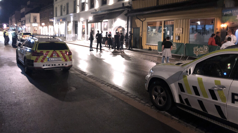 Effektivt politi forhindret blodig voldsnatt på byen i Drammen