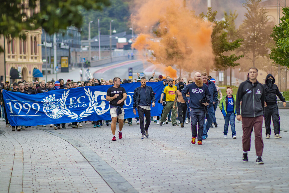 Klanen inntok Drammen med dunder og brak