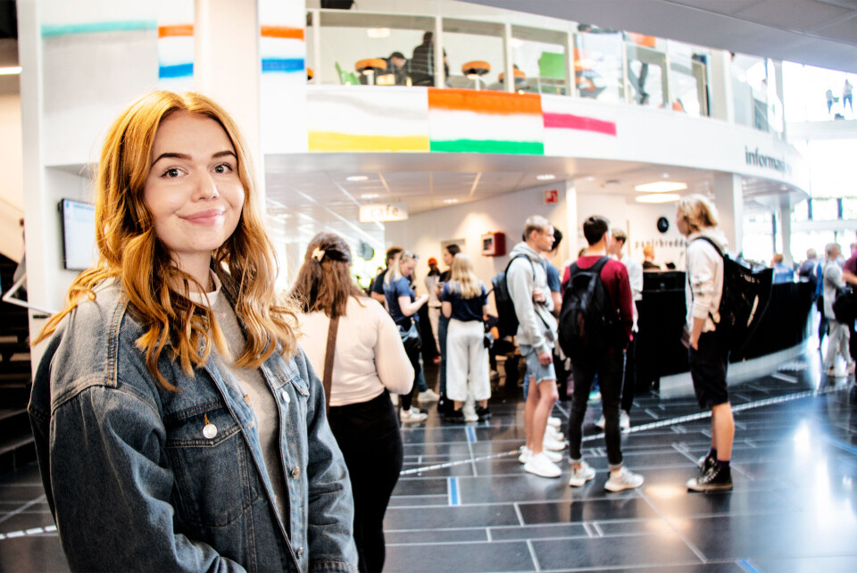 FERSK STUDENT: Tone Brauti er ny sykepleierstudent ved Universitetet i Sør-Øst.