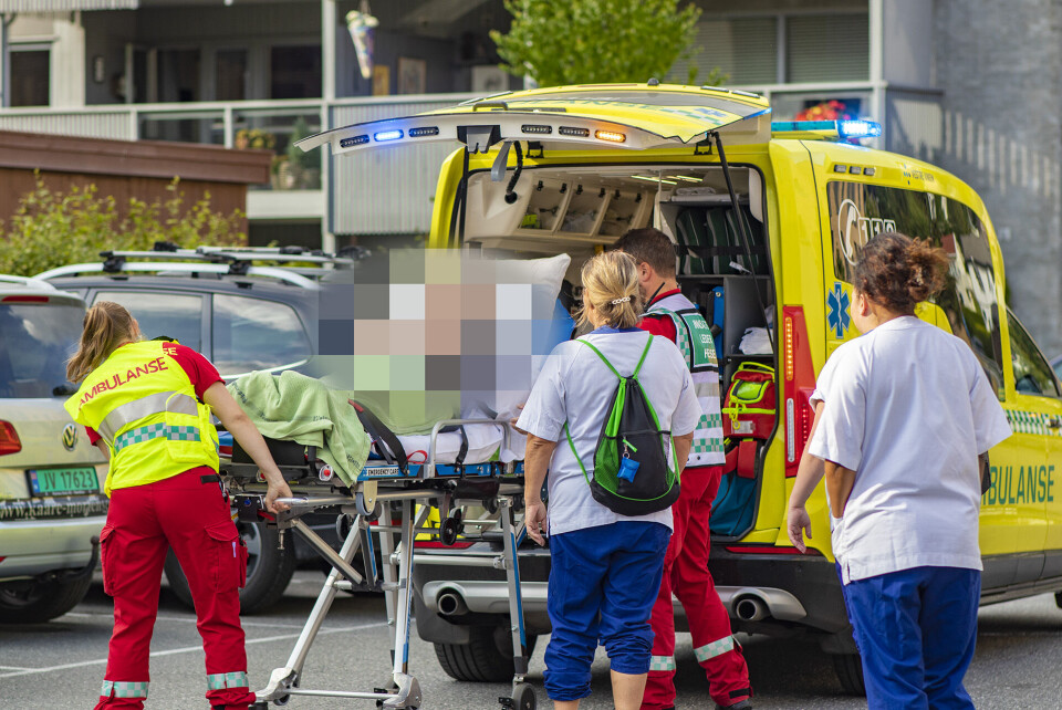 Sykehjem evakuert etter brann