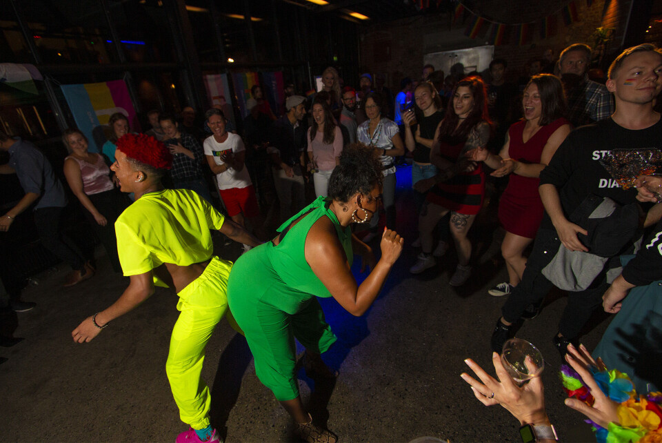 Ellevilt pride-party på Union