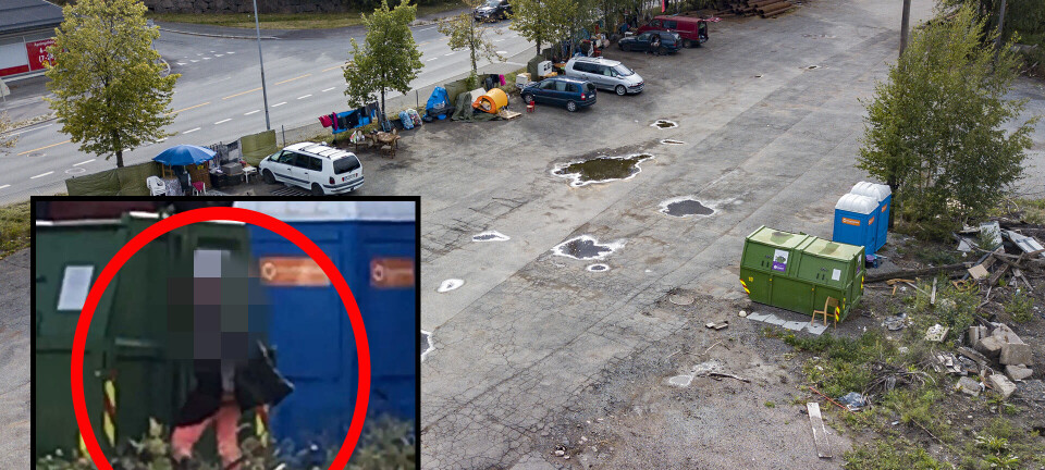 Kommunesponset romleir i oppløsning: Ny tiggerleir i sentrum