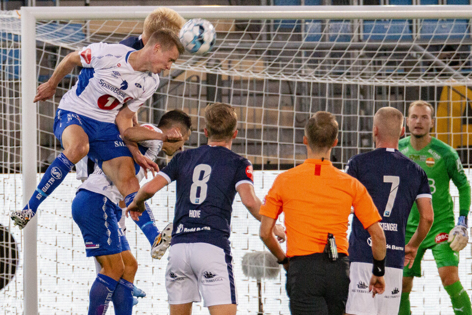 FARLIG: Ranheim var farlig nær utlikning, men Godset greide etter hvert å låse av bra bakover mens gjestene jaget scoring.