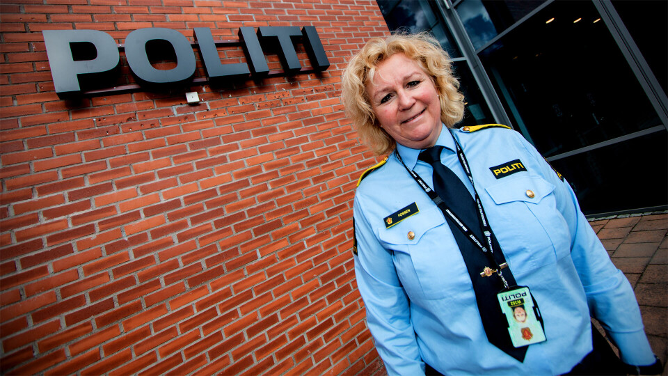 HAR TROEN PÅ ÉN SENTRAL: Politimester Christine Fossen i Sør-Øst politidistrikt.