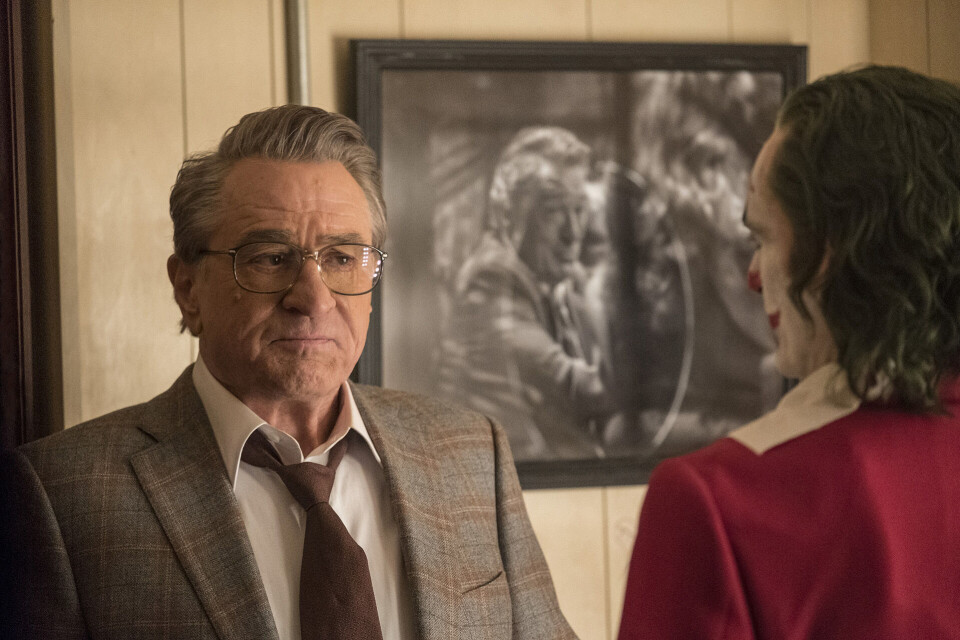 TV-SHOW: Robert De Niro spiller Murray Franklin, en TV-stjerne med et eget show som får en betydelig rolle for «Jokeren»