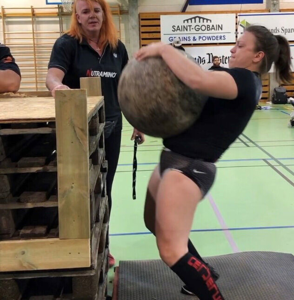 Cecilie fra Drammen Norges sterkeste for tredje gang