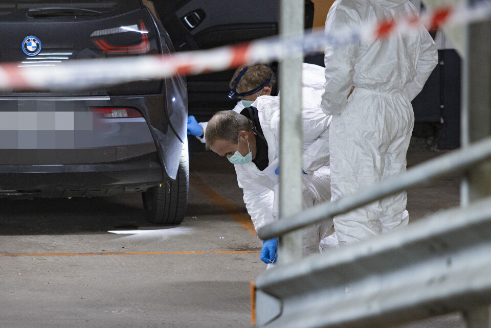BESLAGLA DRAPSVÅPENET: Politiet har sikret seg kniven som ble brukt i drapet.