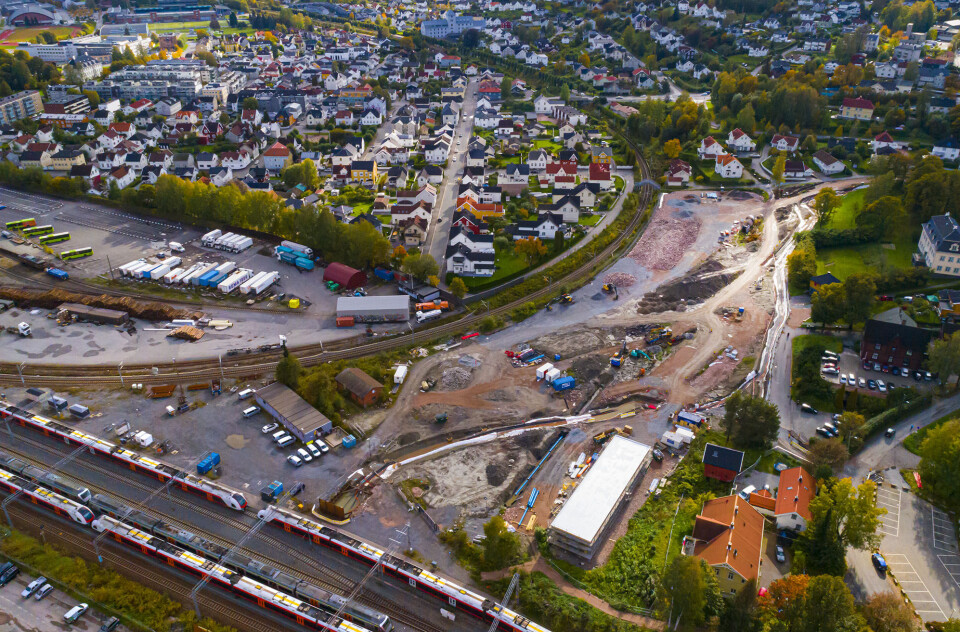 FERSKE BILDER: Slik ser anleggsområdet ved Smithestrøm ut i dag.
