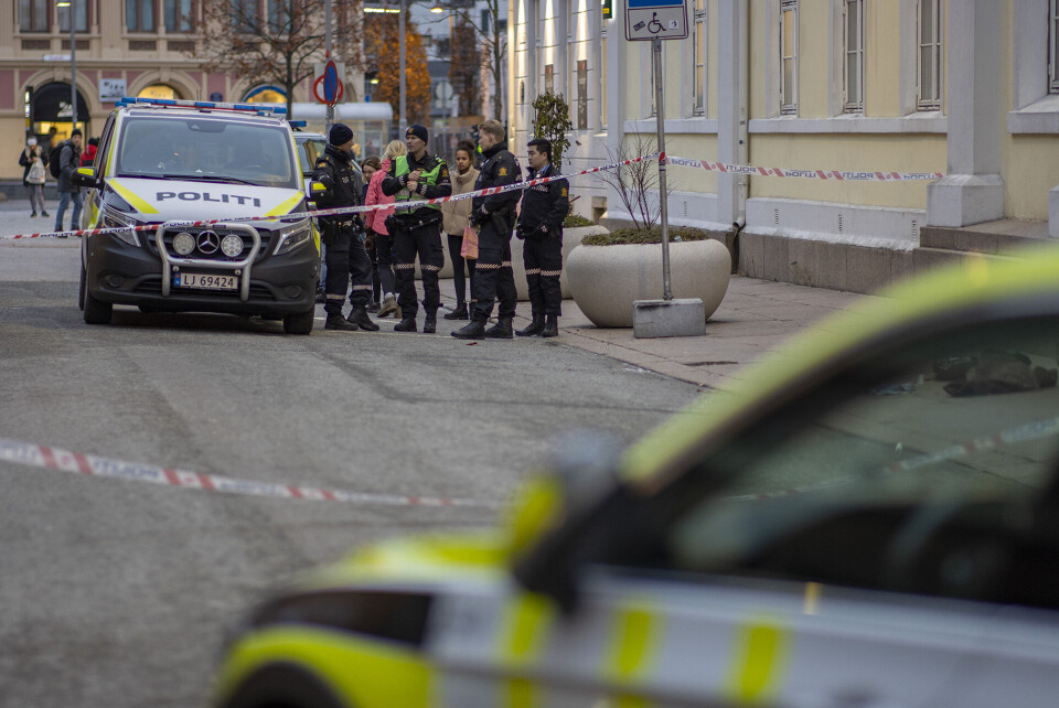 Knivstikking på Strømsø