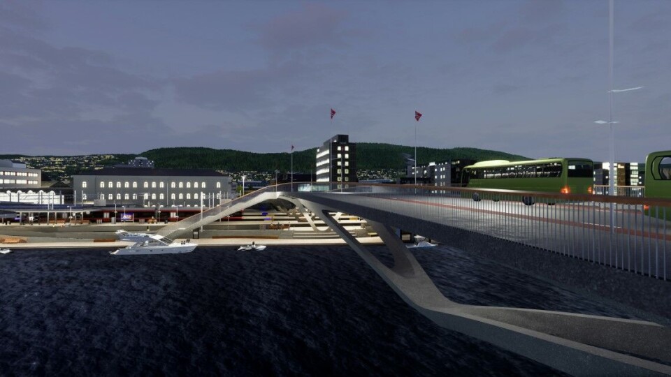 Se bildene: Slik blir nye Drammen stasjon
