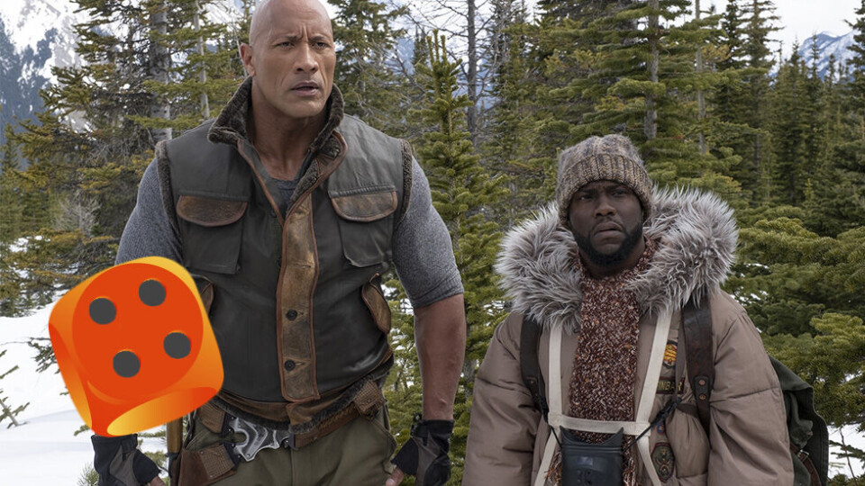 KJEMPEN OG MINIPUTTEN: Dwayne Johnson og Kevin Hart gjentar sine respektive roller, men med en twist.