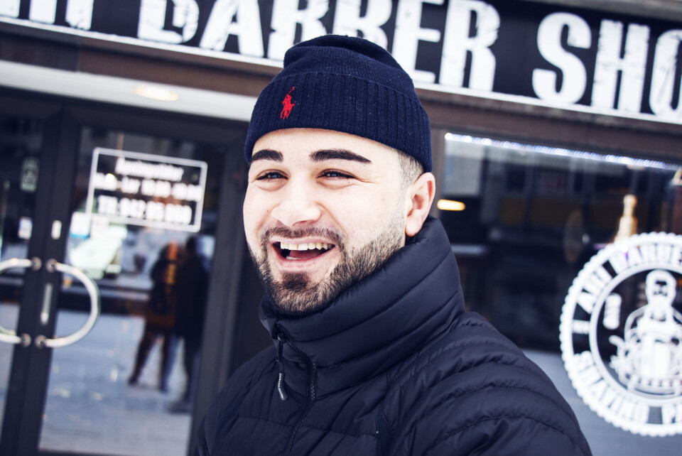 HYGGELIG VIKTIGST: - Å være hyggelig med kundene og tilpasse seg deres behov best mulig er noe av det viktigste som frisør og barberer, mener Ari.