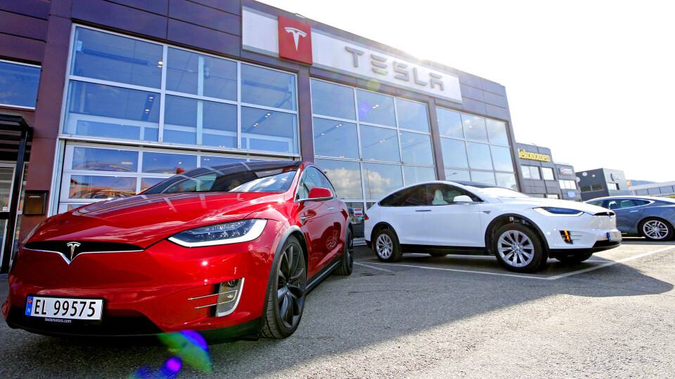 TESLA: 2019 ble et sterkt Tesla-år. Nest største bilmerke totalt og største elbil-merke.