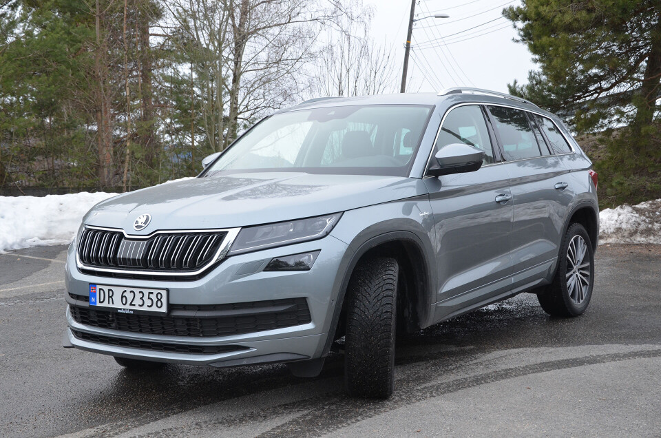 Skoda dominerte fullstendig på diesel. Dette er populære Kodiaq.Med Volkswagen på andre plass med 152 biler og 18,5 prosent av fjorårs-dieselene kan vi trygt slå fast at mer enn halvparten av biler med denne drivlinjen ble «innenfor familien (VAG)». Tredje flest diesel kom i 2019 fra BMW – 103 biler og 12,5 prosent.