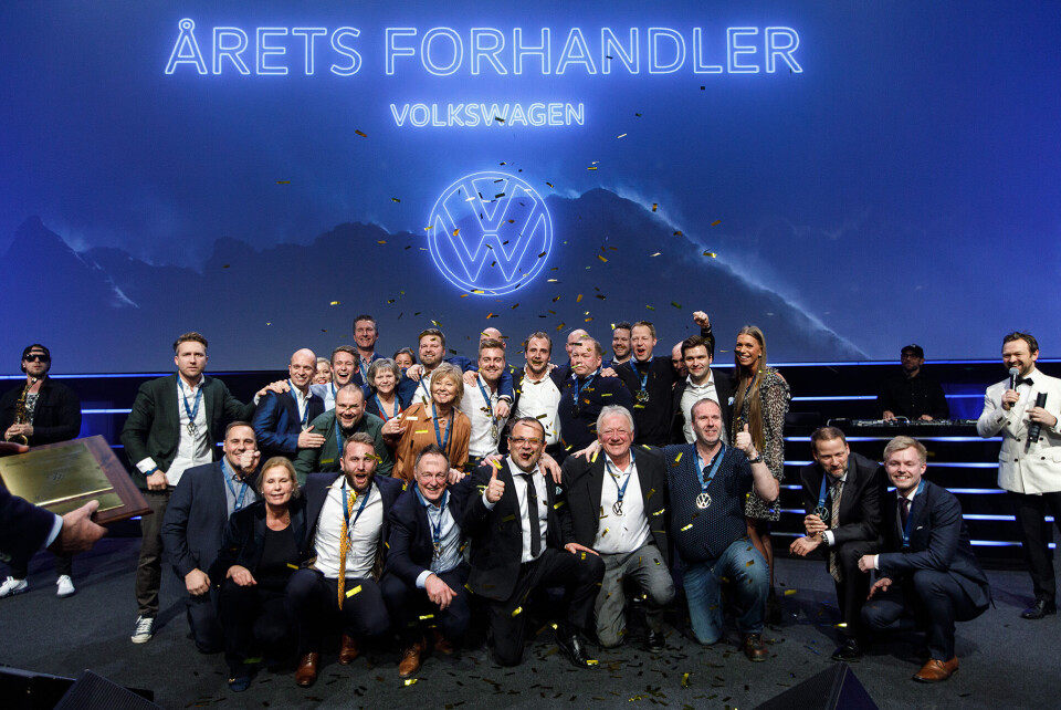 Albjerk Lier kåret til årets Volkswagen-forhandler