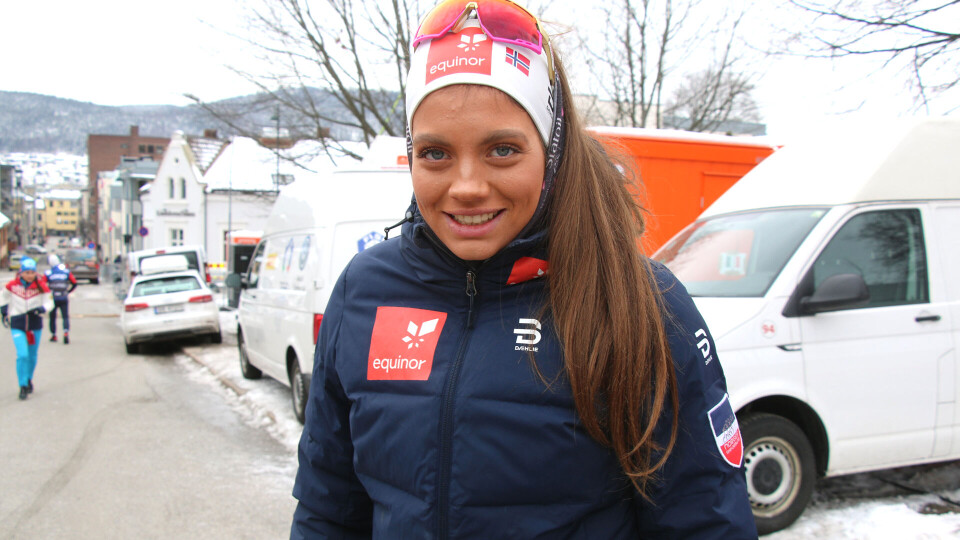 HJEMMEFAVORITT: Kristine Stavås Skistad fra Konnerud kommer trolig til å vekke et gigantisk jubelbrøl fra fansen i Drammen. (ARKIVFOTO: BENEDICTE HAUGAARD / DRM24)