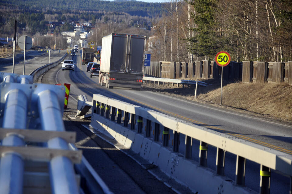 Høy fart i veiarbeidsområde: Vegvesenet ber politiet om hjelp