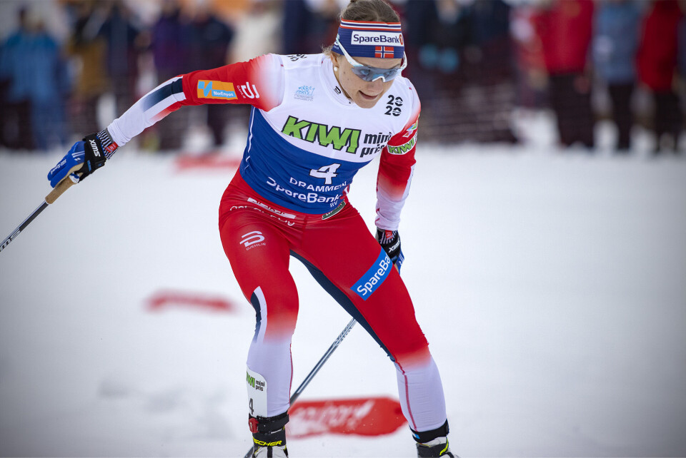 FORTSATT SPRINT-DRONNINGA: Ingen kunne true sprint-veteran Maiken Caspersen Falla på Konnerud fredag.LES OGSÅ: Suverene Johaug: - All ære til arrangøren!