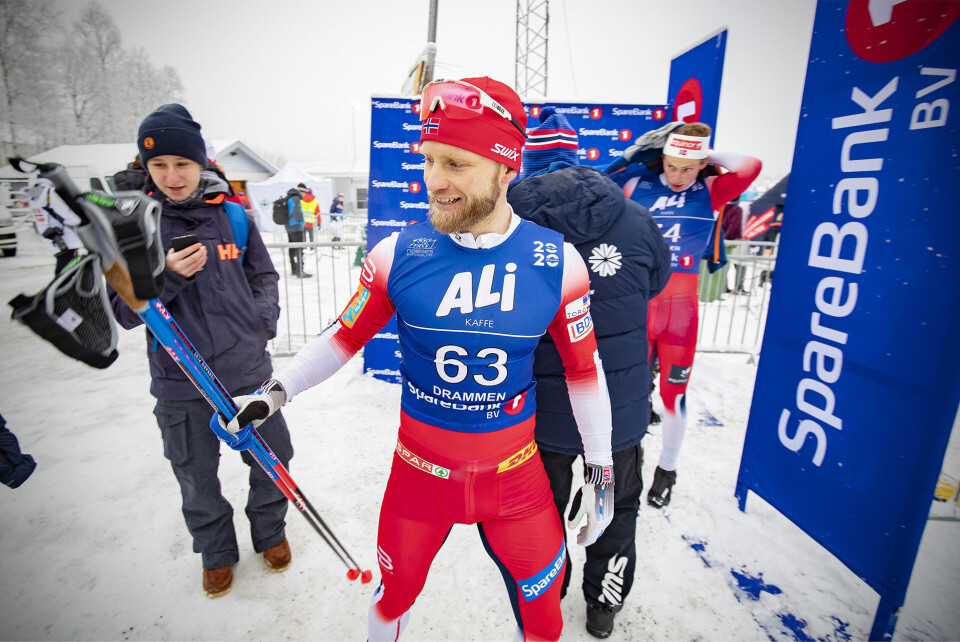 SØLV: For Martin Johnsrud Sundby.
