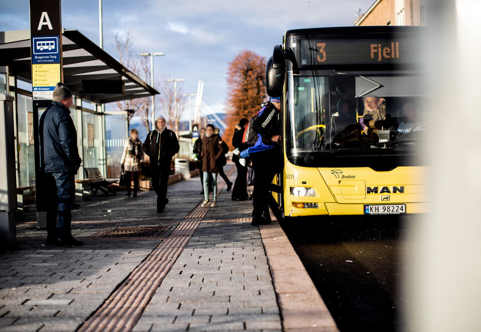 Betydelig vekst i antall bussreiser i drammensområdet