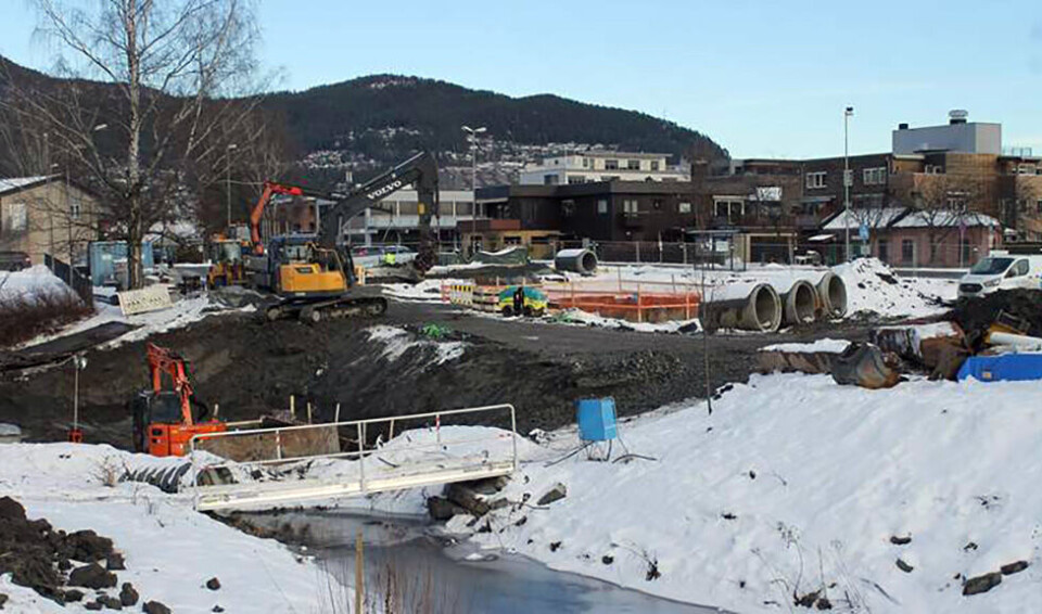 Sikrer Mjøndalen mot 200-årsflom og oppgraderer park