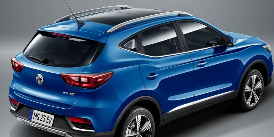 SNART PÅ NORSKE VEIER: MG ZS EV