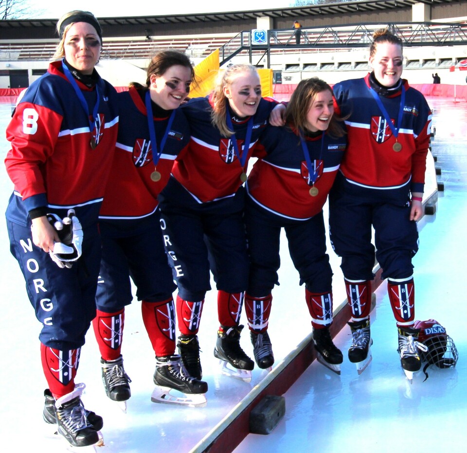Helle BL, Lene Aamodt, Martine Holm, Julia Ahlborg og Ruth Eline Borge.