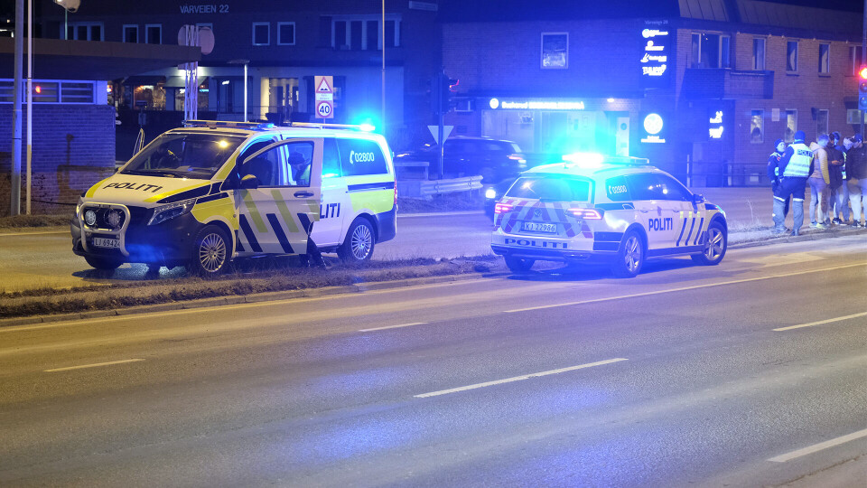Tre biler involvert i kollisjon i Rosenkrantzgata