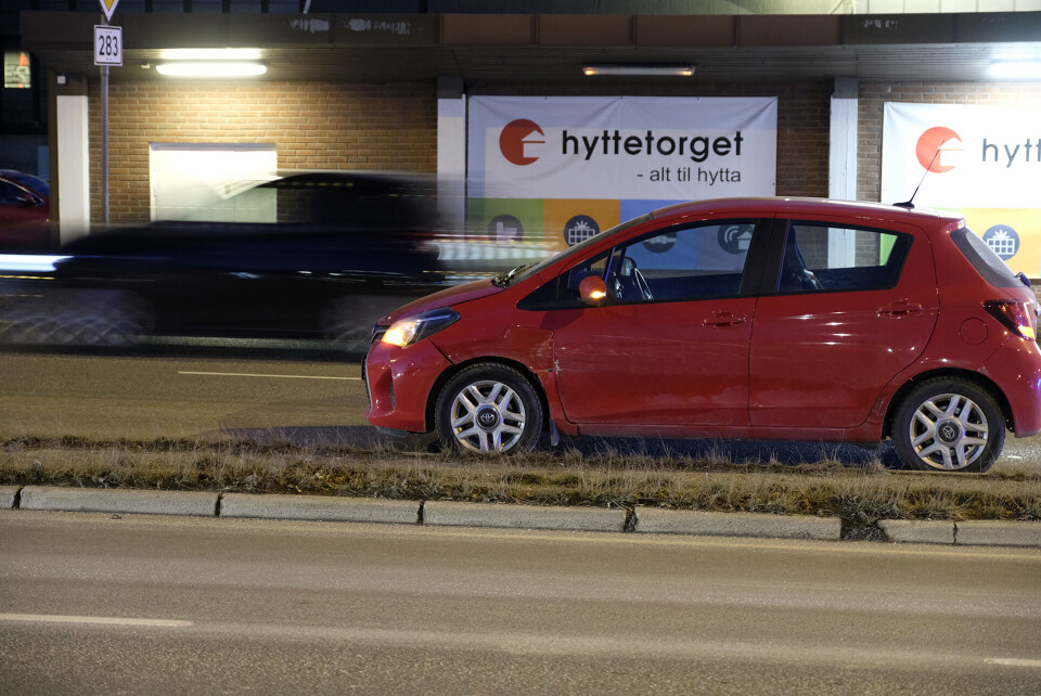 Tre biler involvert i kollisjon i Rosenkrantzgata