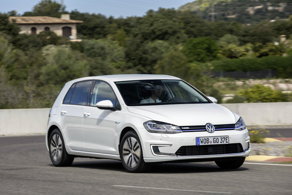 VW e-Golf fortsetter ufortrødent å selge i store antall.