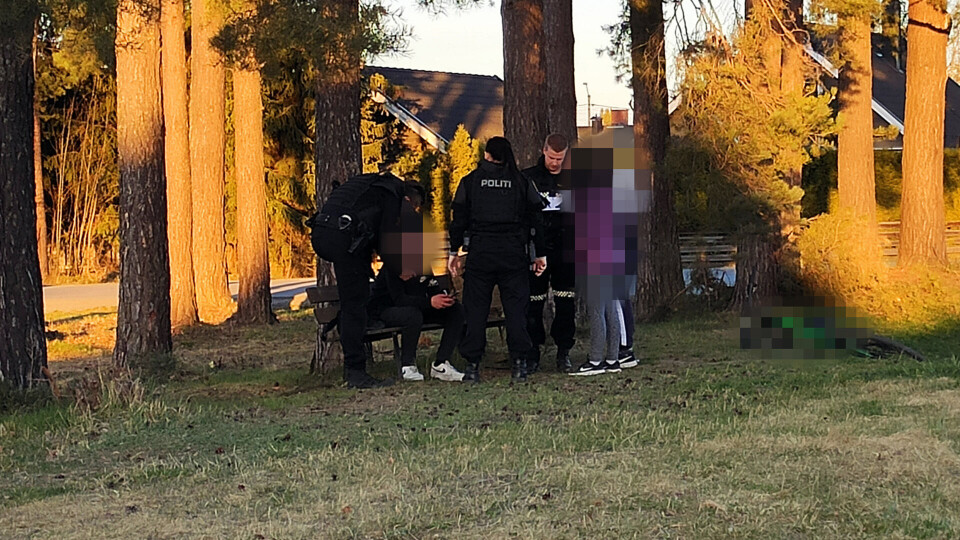 Her blir 14-åringen tatt med luftpistol