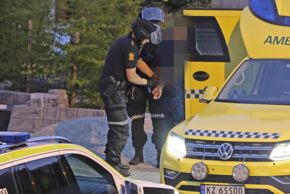ARRESTERT: Pågripelsen skal ifølge politiet ha gått udramatisk for seg.
