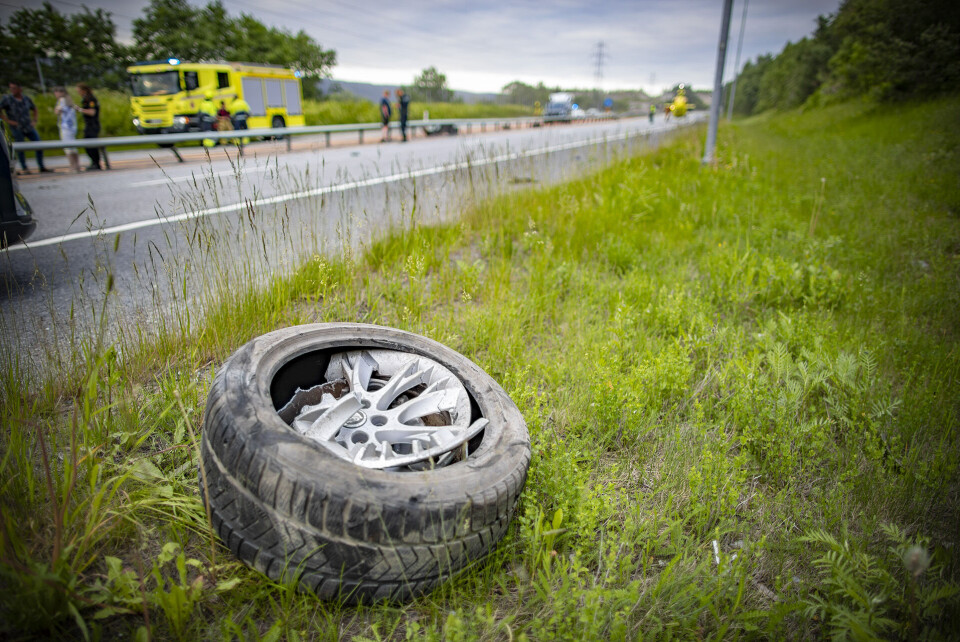 To rumenere i jaguar ble alvorlig skadd i E134-ulykken