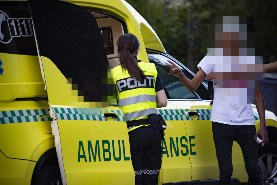 AMPERT: Flere personer hadde vanskelig for å innrette seg etter politiets pålegg.