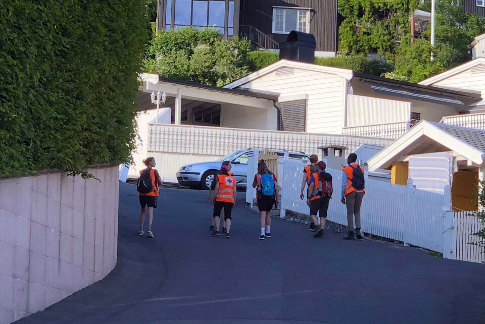 Etter endt dag endte deltagere opp på Spiralen hvor de slo leir. Her fortsatte kurset med forskjellige oppgaver som måtte løses. Søk på natten er også en del av kurset, så cirka klokken 04.00 fikk endelig deltagere seg litt søvn.