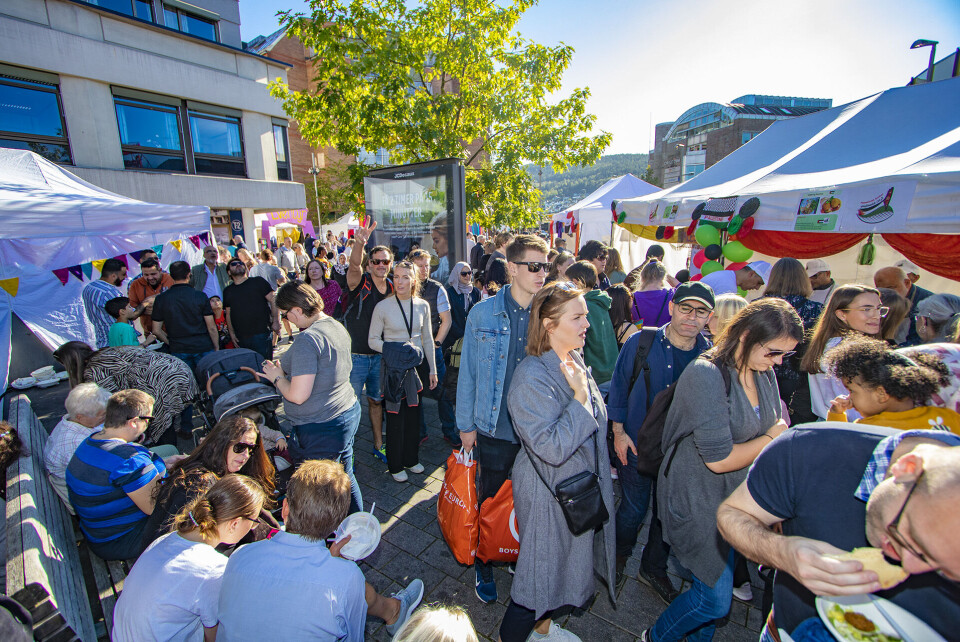 MATBODER: Her fra Globusfestivalen i fjor.