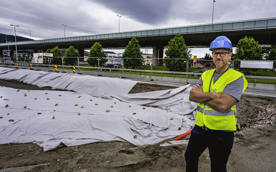 - Vi bygger rundkjøringen nå for å spre belastningen med anleggsarbeider, sier Torgrim Dalseg, prosjektleder i Sykehusbygg HF.