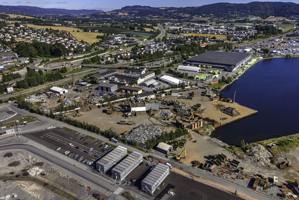 INDREFILETEN: Teigentomtene vurderes nå solgt for å gi plass til Fjordbyutvikling. De er nabo til sykehustomta og strategisk nær jernbane, vei og sjø.