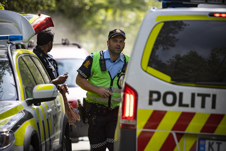 TATT TIL SLUTT: - Gjerningsmannen ble pågrepet uten dramatikk, forteller politiets innsatsleder Mattis Hamborg til DRM24.