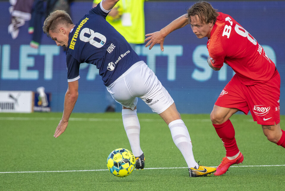 UAVGJORT: Godset-Brann endte 1-1 i Bergen etter scoring av Johan Hove, bare fire uker etter lagene møttes på Marienlyst og SIF vant 3-1.
