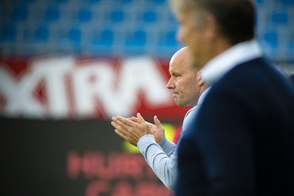 For det var ingen tvil om at Godset hadde et grep om store deler av kampen i det som var debutkampen til Åge Hareide som trener for Rosenborg.
