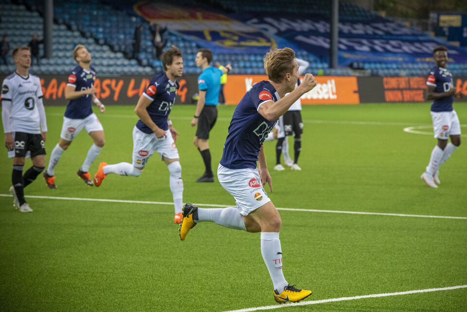 3-1: Johan Hove feirer etter det mange trodde skulle bli tre poeng på Marienlyst.