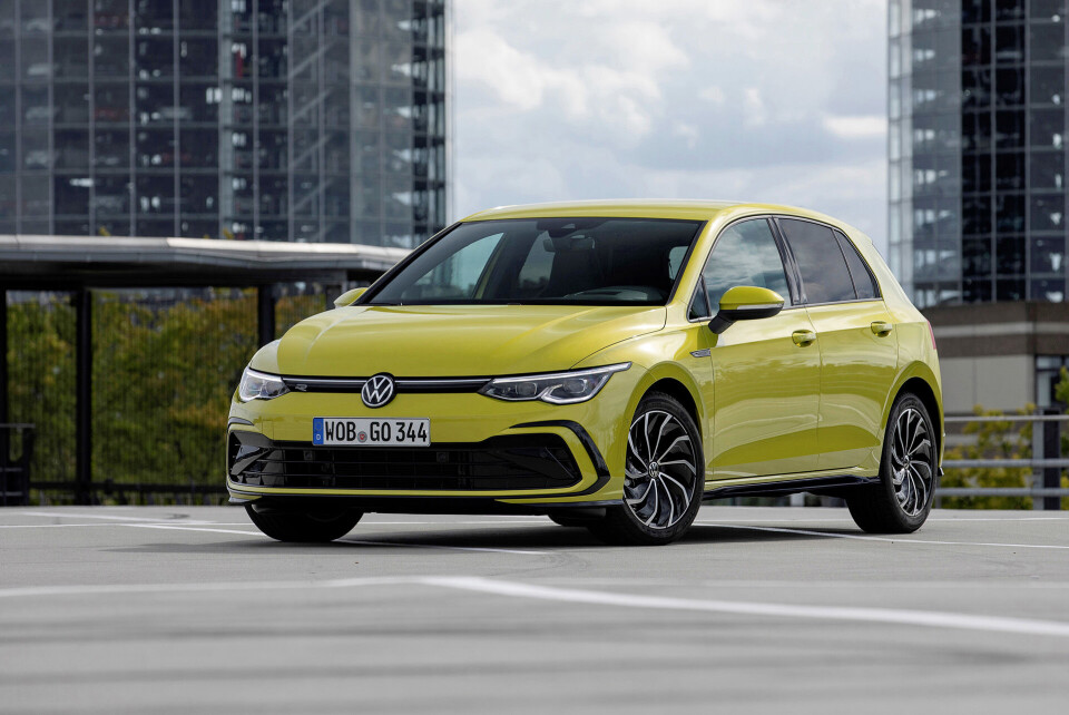 Volkswagen Golf var i årevis en klar ener på statistikken, fra måned til måned. I august havnet den på 7. plass.
